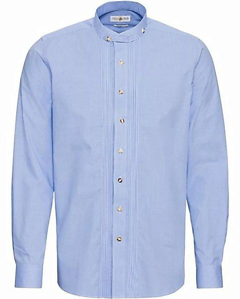 Almsach Trachtenhemd Karo-Stehkragenhemd Slim günstig online kaufen