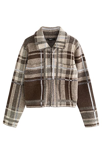 Next Bomberjacke Gestrickte Bomberjacke mit Reißverschluss günstig online kaufen