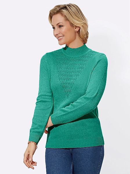 Classic Basics Stehkragenpullover "Pullover" günstig online kaufen