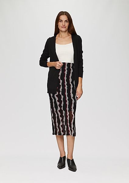 s.Oliver Midirock Rock Schmal geschnittener Midirock günstig online kaufen