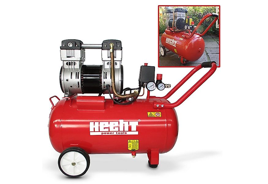Hecht Kompressor Flüsterkompressor 2085, 1150 W, max. 8,00 bar, 50,00 l, 11 günstig online kaufen
