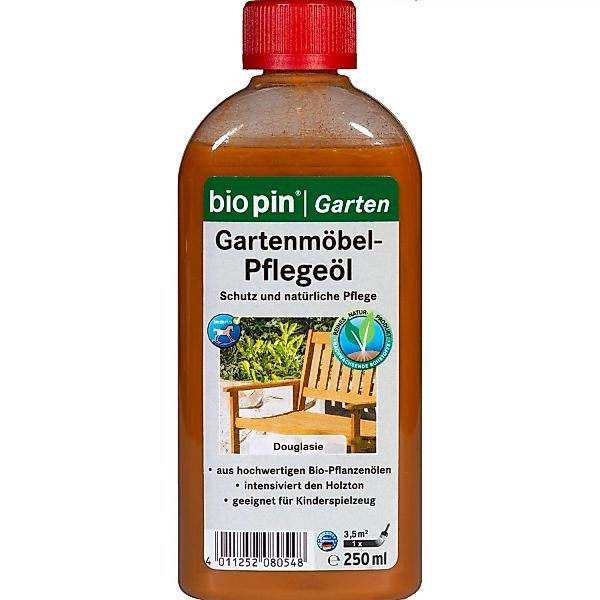 Biopin Gartenmöbel-Pflegeöl Douglasie 250 ml günstig online kaufen