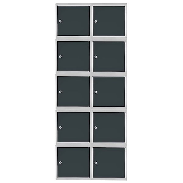 PROREGAL Mega Deal 10x Schließfachwürfel Blocky Mit Zylinderschloss & 2 Sch günstig online kaufen