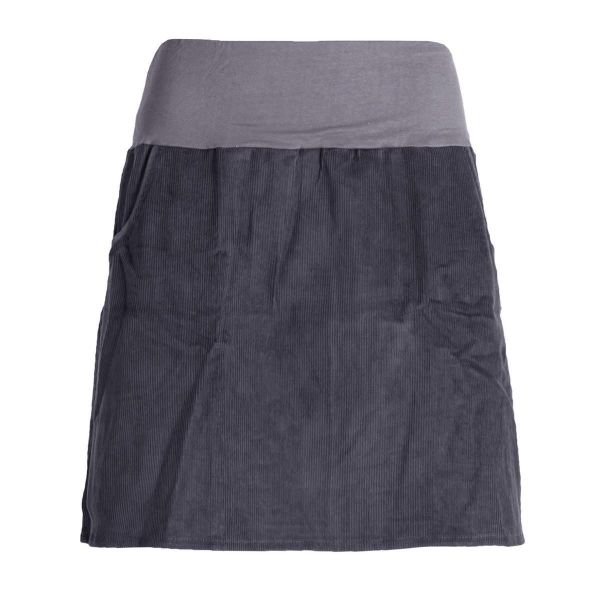 Vishes Cordrock Cordrock Knielang Breiter Bund günstig online kaufen