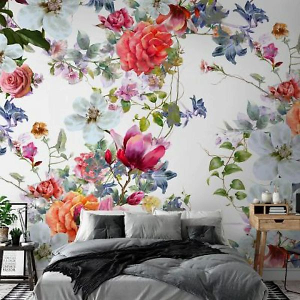 artgeist Fototapete Multi-Colored Bouquets mehrfarbig Gr. 200 x 140 günstig online kaufen