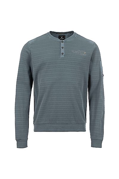 Questo Langarmshirt HozanQU light petrol günstig online kaufen