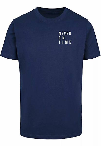 MisterTee Kurzarmshirt "MisterTee Damen Never On Time Tee" günstig online kaufen