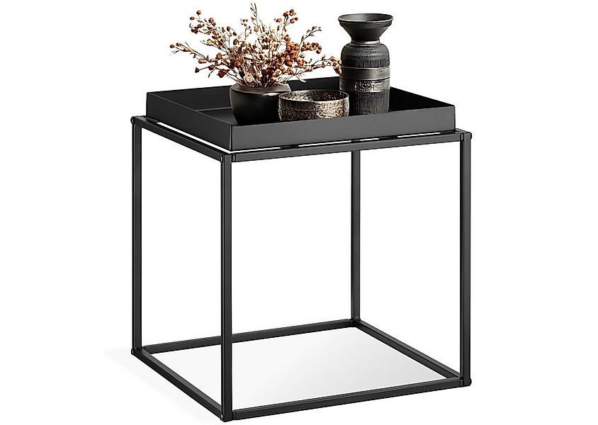 tectake Beistelltisch Cambridge (1-St., 1 tlg), Stapelbarer Beistelltisch i günstig online kaufen