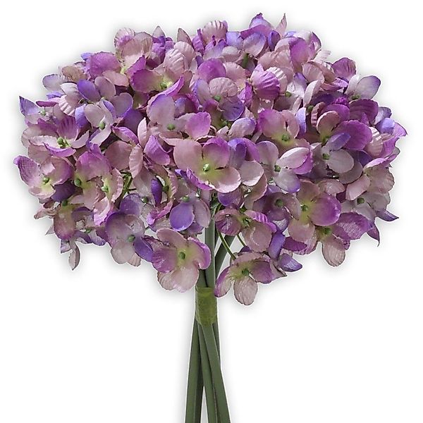 Kunstblume Hortensien Kunstblumen 5 Stk im günstig online kaufen