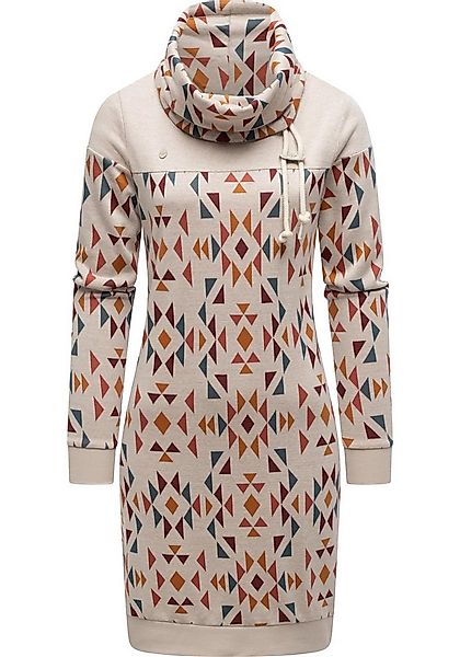 Ragwear Sweatkleid Chlloe Aztec YOUMODO stylisches Langarm Midikleid mit Az günstig online kaufen