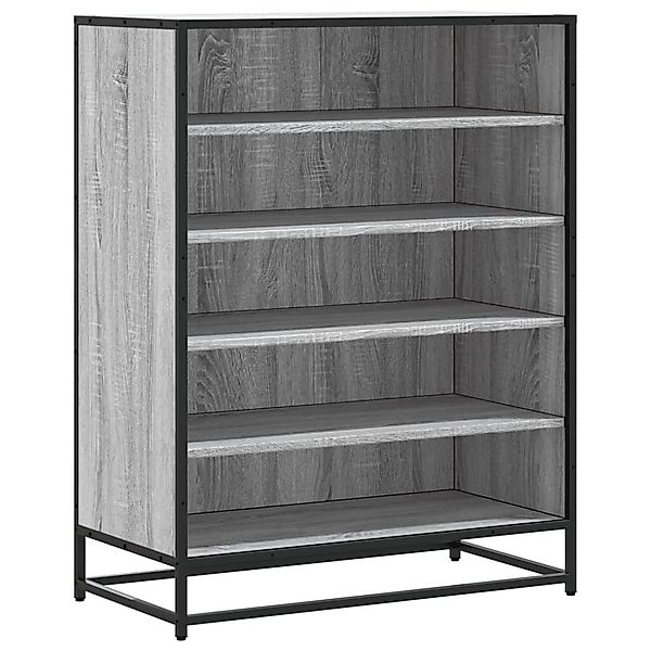 vidaXL Schuhregal Schuhschrank Grau Sonoma 75x38x97,5 günstig online kaufen