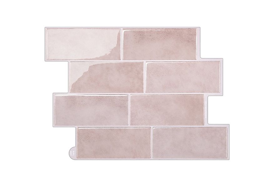 Coonoor Küchenrückwand selbstklebend Spritzschutz Küche 3d Wandpaneele 29.3 günstig online kaufen