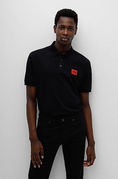HUGO Poloshirt Dereso Slim Fit, Kurzarm, HUGO Weblabel günstig online kaufen