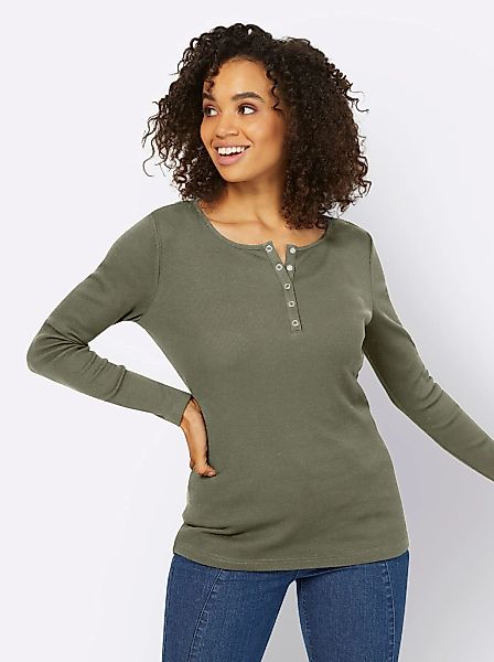 heine Langarmshirt "Shirt", (1 tlg.) günstig online kaufen