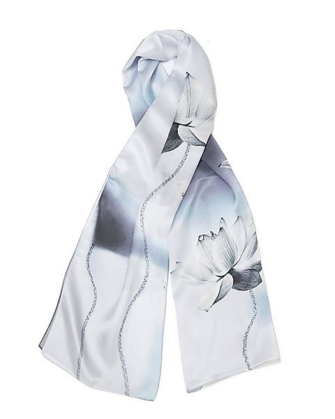 MayTree Seidenschal Lotus Grazie 55 x 175 cm, leichter Damenschal, alljähri günstig online kaufen