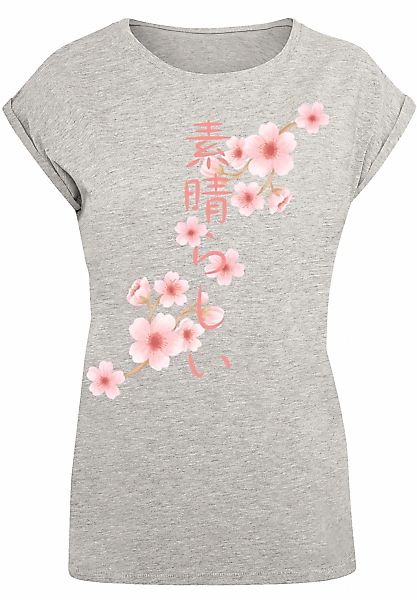 F4NT4STIC T-Shirt "PLUS SIZE Kirschblüten Asien", Print günstig online kaufen