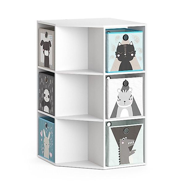 Vicco Bücherregal Luigi, Weiß, 64 x günstig online kaufen