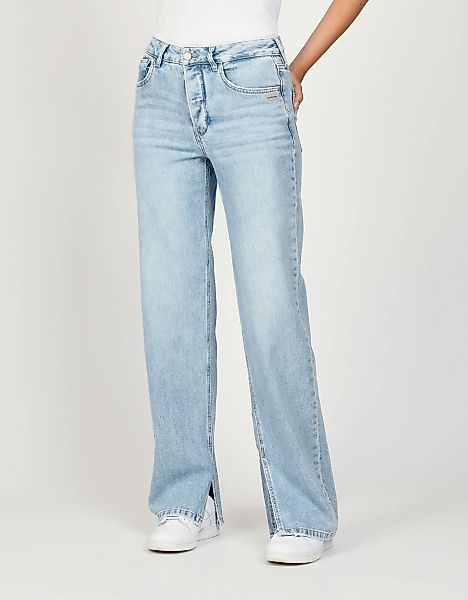 GANG Straight-Jeans "94JUL SLIT", mit Schlitz günstig online kaufen