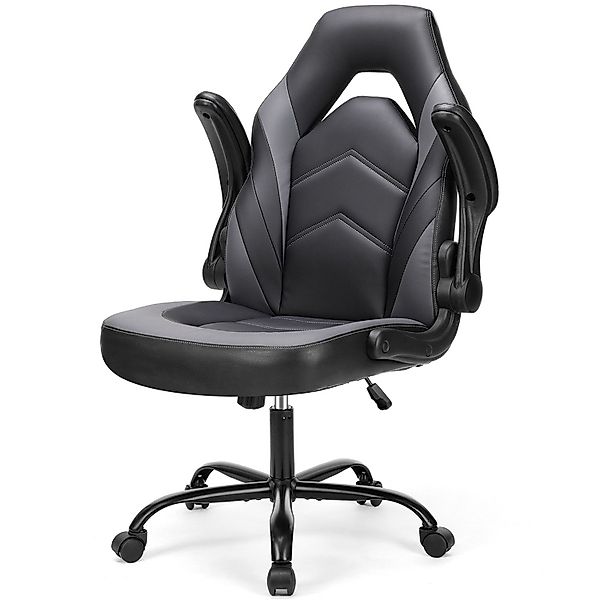 DUMOS Gaming-Stuhl Ergonomischer Bürostuhl mit Fußstütze, günstig online kaufen