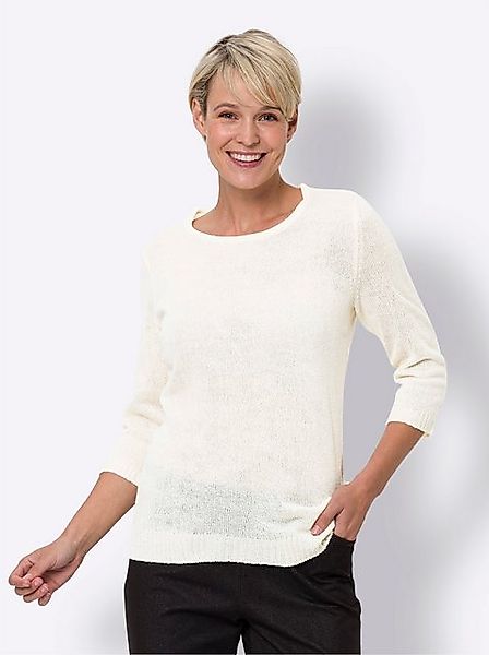 Sieh an! Strickpullover Rundhalspullover günstig online kaufen