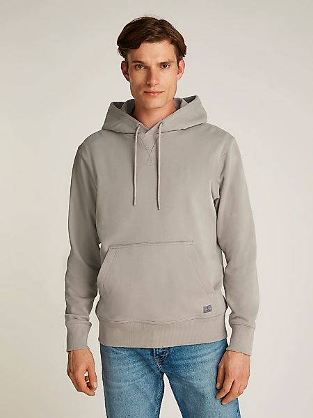 Calvin Klein Jeans Sweatshirt "WOVEN LABEL HOODIE", Kängurutasche, Logostic günstig online kaufen