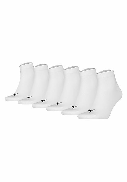 PUMA Sneakersocken "Socken Quarter Plain ECOM 6P 6er Pack" günstig online kaufen