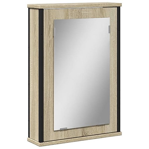 vidaXL Badezimmerspiegelschrank Bad-Spiegelschrank Sonoma-Eiche 42x12x60 cm günstig online kaufen