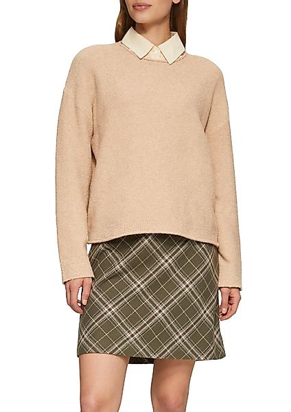 s.Oliver Strickpullover, in Bouclé Optik günstig online kaufen
