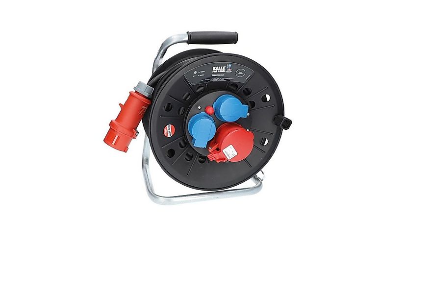 KALLE DAS KABEL Kalle Kabeltrommel CEE 400V 16A 1,5mm² IP44 25 Meter Kabelt günstig online kaufen