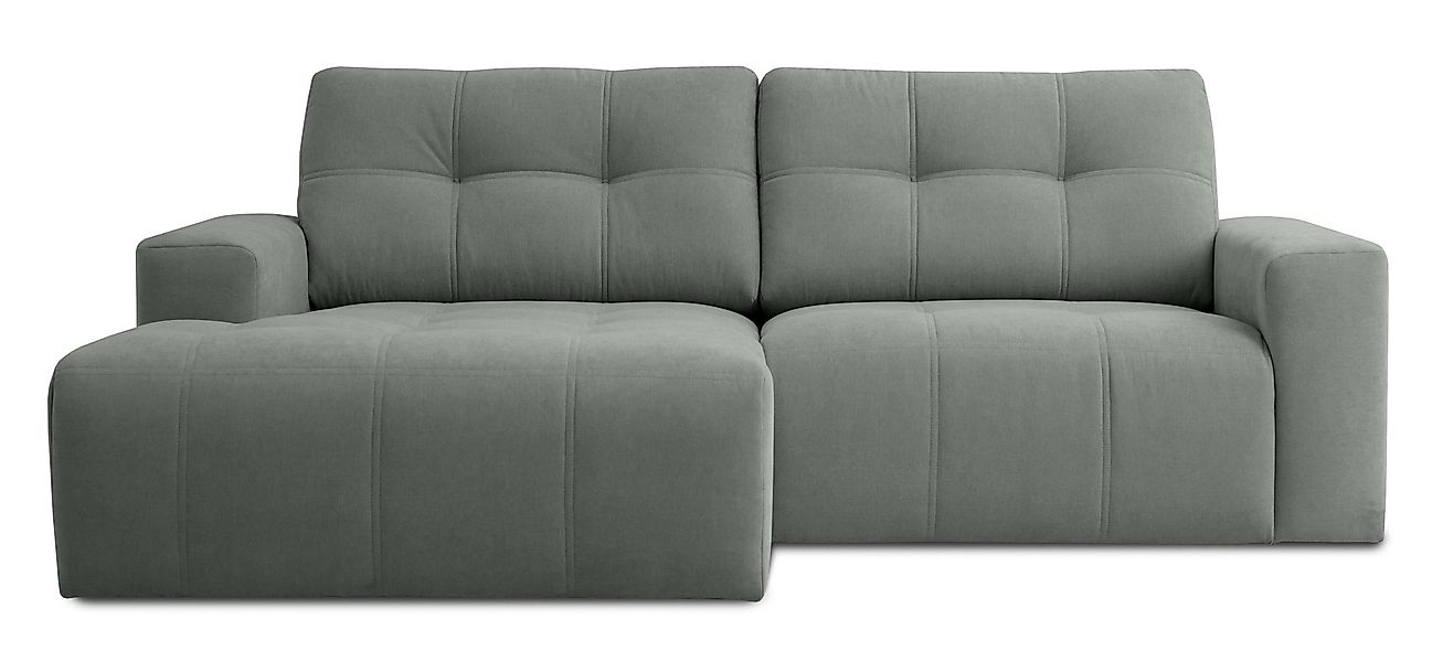 Home affaire Ecksofa »Turnon, Lounge-sofa, Breite 221 cm« Chenille, mit Kno günstig online kaufen