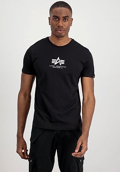Alpha Industries Rundhalsshirt "Basic T ML" Baumwolle, regular fit günstig online kaufen