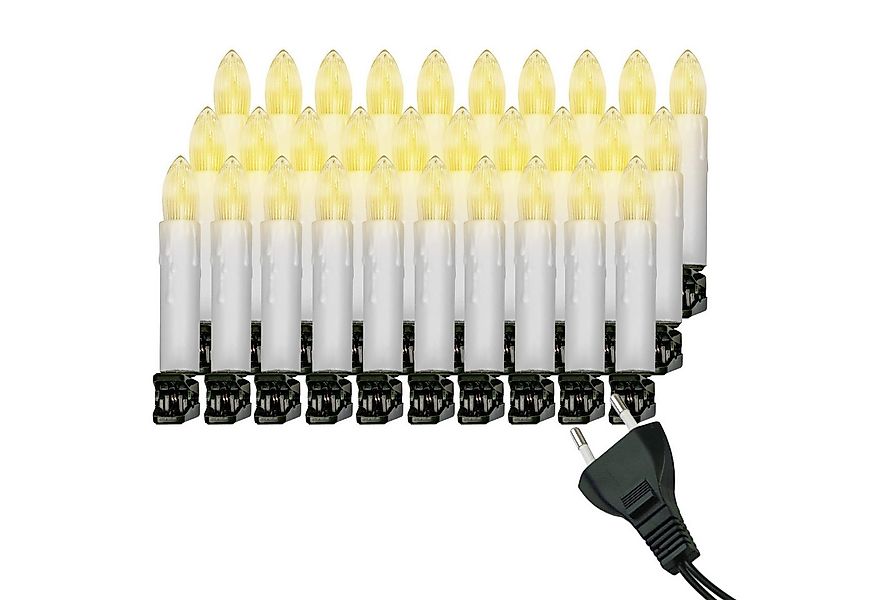 IC Winterworld LED-Lichterkette Retro LED Weihnachtsbaum-Lichterkette mit F günstig online kaufen