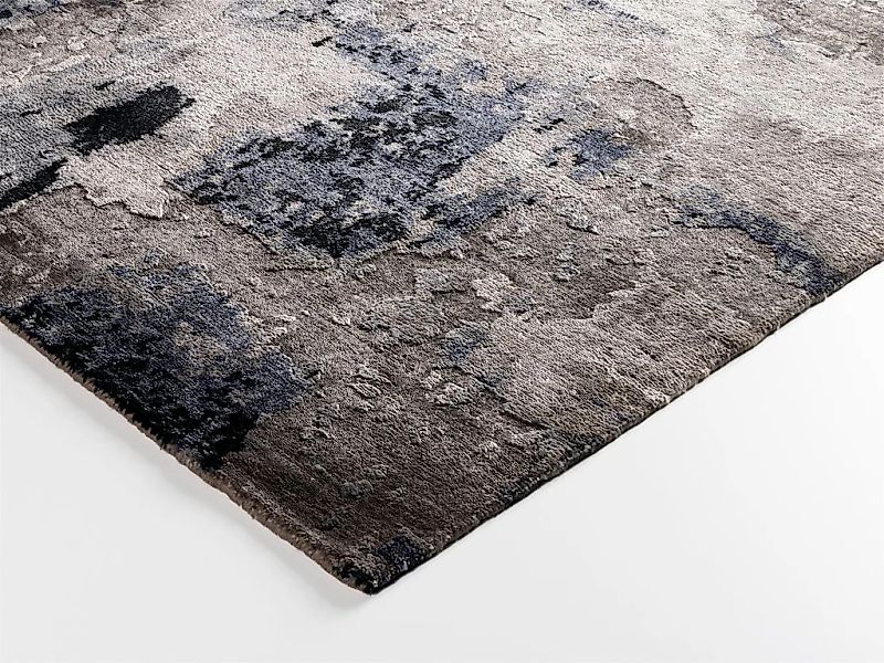 Kurzflorteppich  Signature Earth ¦ grau ¦ Viskose,Wolle ¦ Maße (cm): B: 140 günstig online kaufen
