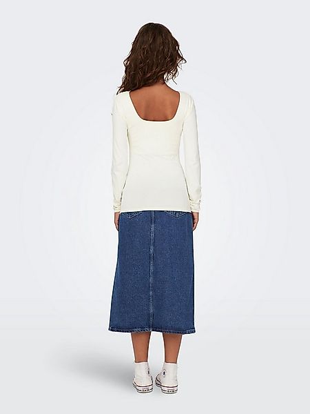 ONLY Langarmshirt ONLEA (1-tlg) Plain/ohne Details günstig online kaufen