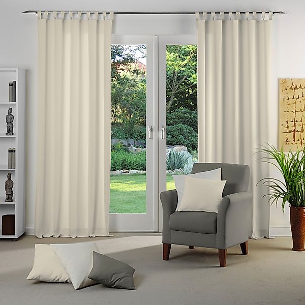 Wirth Vorhang Dim out, Schlaufen (1 günstig online kaufen