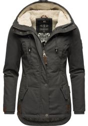 Marikoo Winterjacke "Bikoo" mit Kapuze sportliche Damen Outdoor Baumwolljac günstig online kaufen