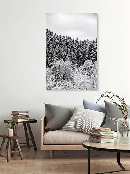 Poster / Leinwandbild - In The Forest günstig online kaufen
