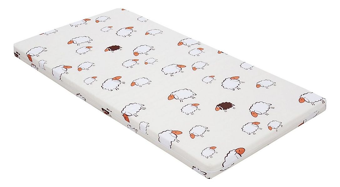 Kindermatratze Babymatratze mit Baumwollbezug, waschbar & rollbar–Allergike günstig online kaufen
