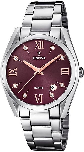 Festina Quarzuhr Boyfriend Collection F16790/E, Armbanduhr, Damenuhr, Edels günstig online kaufen