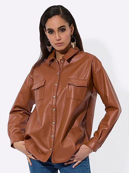 creation L Blusenblazer Hemdbluse . günstig online kaufen