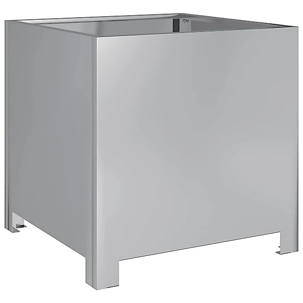 vidaXL Pflanzkübel 40x40x40 cm Verzinkter Stahl 851209 günstig online kaufen