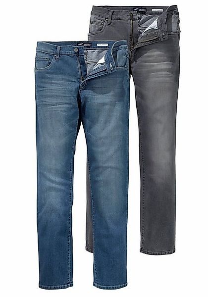 Arizona Stretch-Jeans Willis (Packung, 2-tlg) straight-fit, lange Beine, mi günstig online kaufen