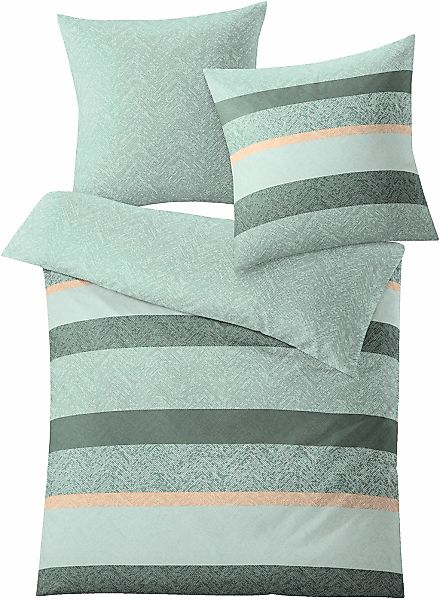 Kleine Wolke Wendebettwäsche "Gwen" 2 Stk. tlg. mit Streifen günstig online kaufen