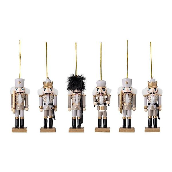 Bloomingville Christbaumschmuck Nikita Anhänger Nussknacker 6er günstig online kaufen