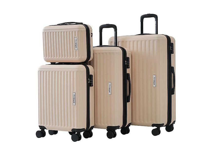 REDOM Trolleyset, 4 Rollen, (Reisekoffer mit TSA-Schloss, leisen 360° Räder günstig online kaufen