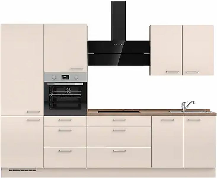 nobilia® Küchenzeile »"Laser II"«, vormontiert, Ausrichtung wählbar, Breite günstig online kaufen