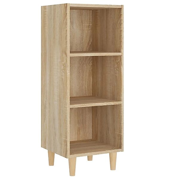 vidaXL Sideboard Sonoma-Eiche 34,5x32,5x90 cm Holzwerkstoff 812378 günstig online kaufen