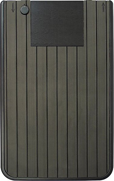 Ubbink Solaris 2 in 1 Bodenplatte Anthrazit für Solar Gartendusche SOLARIS günstig online kaufen