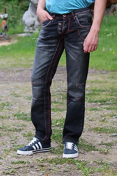 Rusty Neal Herren Jeans dark grey günstig online kaufen