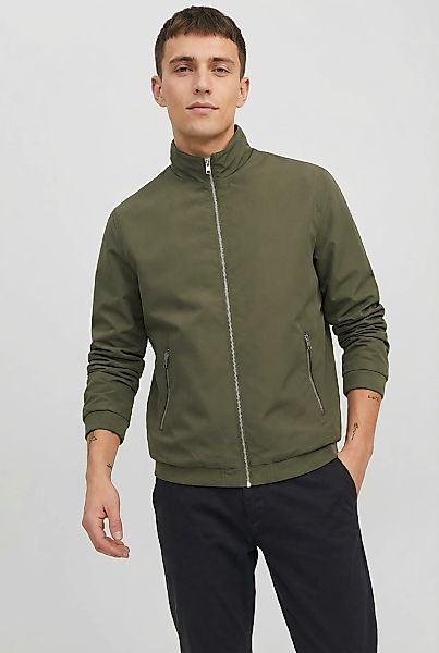 Jack & Jones PlusSize Blouson "JJERUSH HARRINGTON BOMBER NOOS PLS" Kunstfas günstig online kaufen